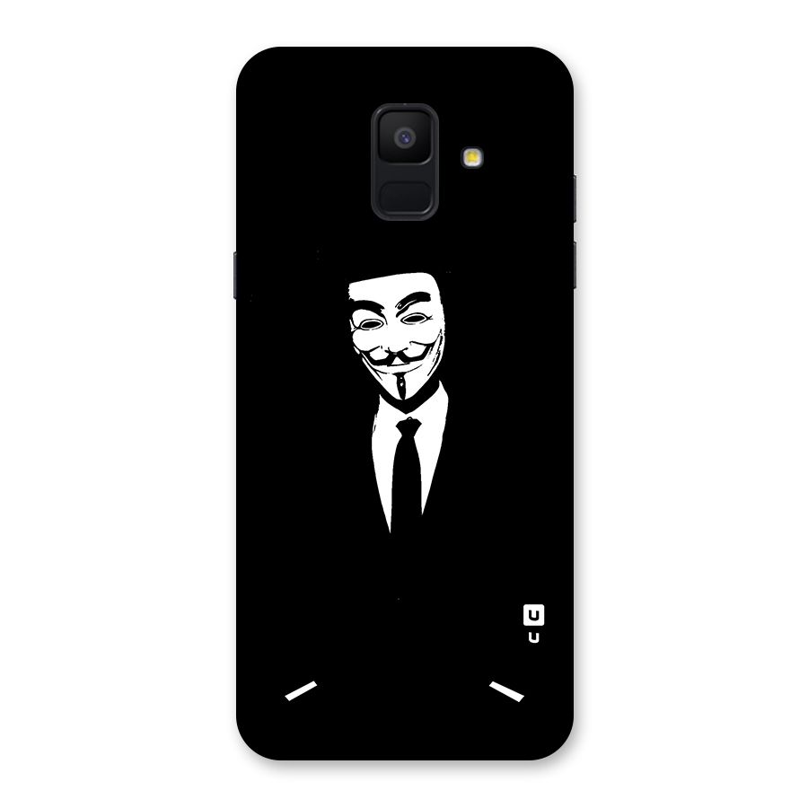 Anonymous Cool Gentleman Back Case for Galaxy A6 (2018)