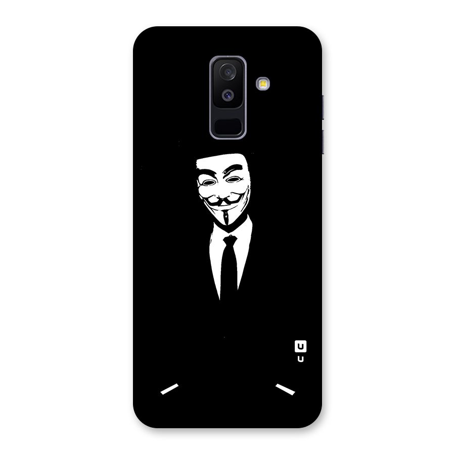Anonymous Cool Gentleman Back Case for Galaxy A6 Plus