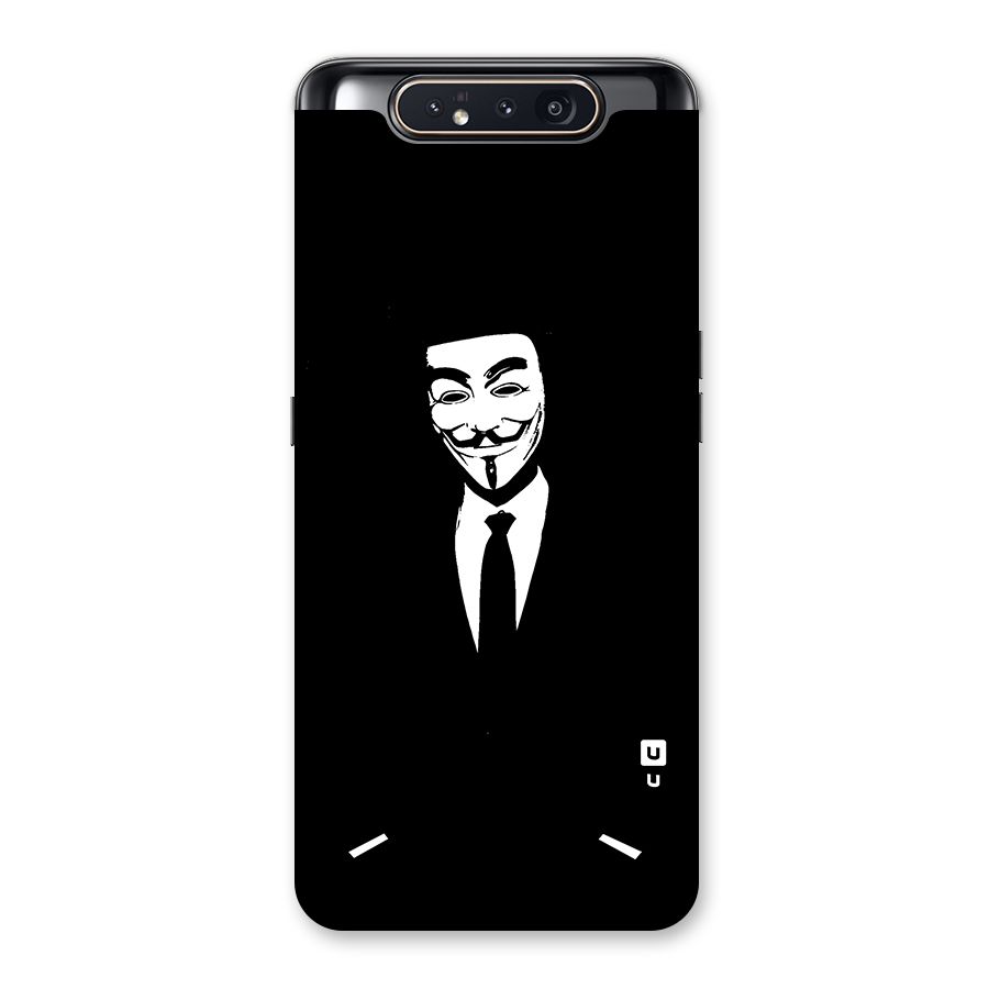 Anonymous Cool Gentleman Back Case for Galaxy A80