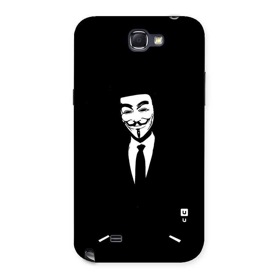 Anonymous Cool Gentleman Back Case for Galaxy Note 2