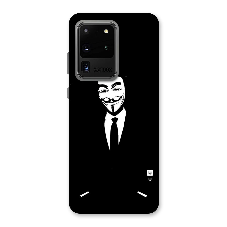 Anonymous Cool Gentleman Back Case for Galaxy S20 Ultra