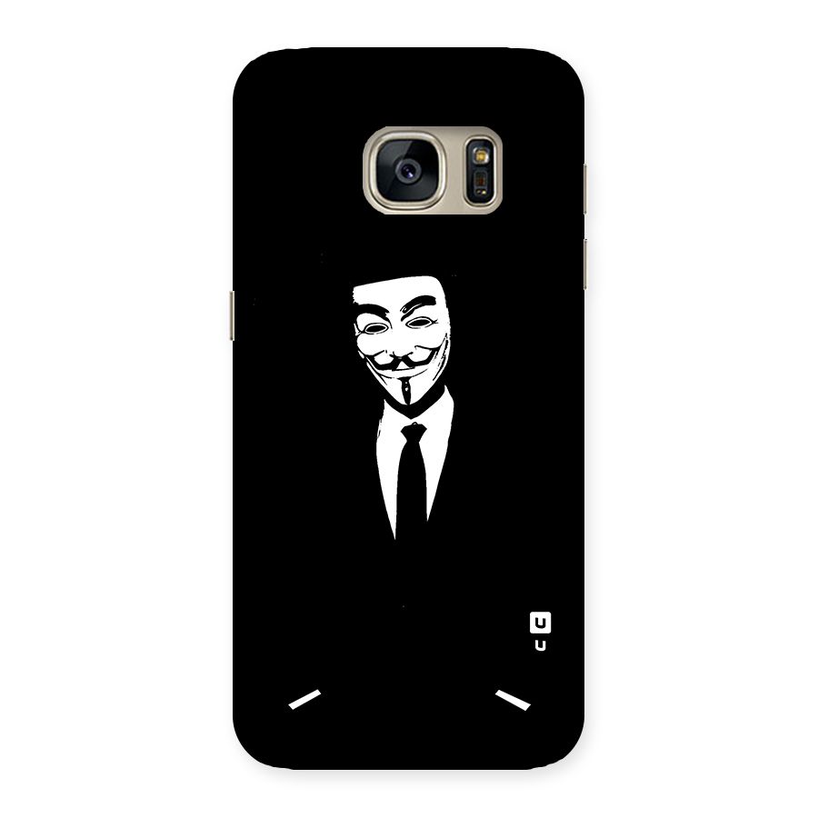 Anonymous Cool Gentleman Back Case for Galaxy S7
