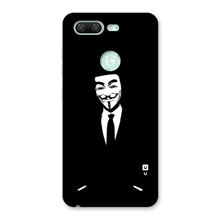 Anonymous Cool Gentleman Back Case for Gionee S10