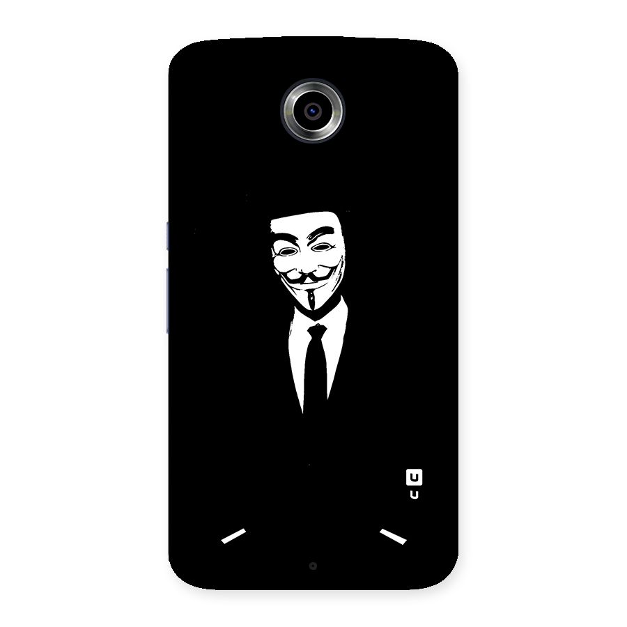 Anonymous Cool Gentleman Back Case for Google Nexus 6