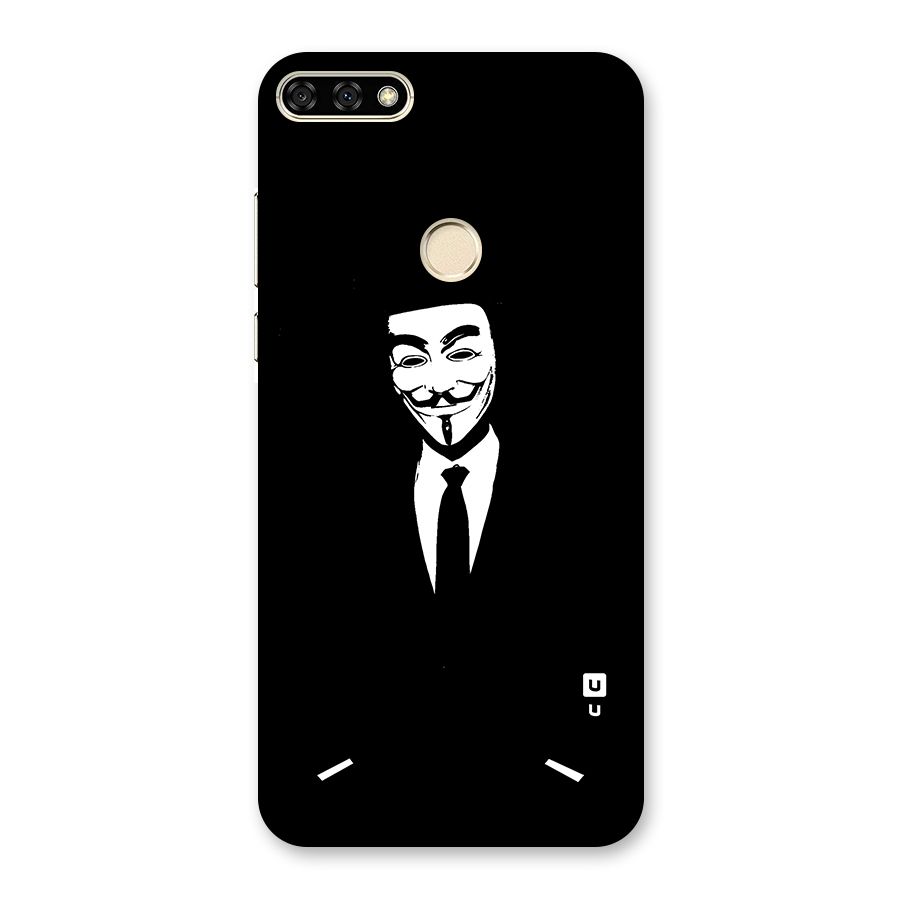 Anonymous Cool Gentleman Back Case for Honor 7A