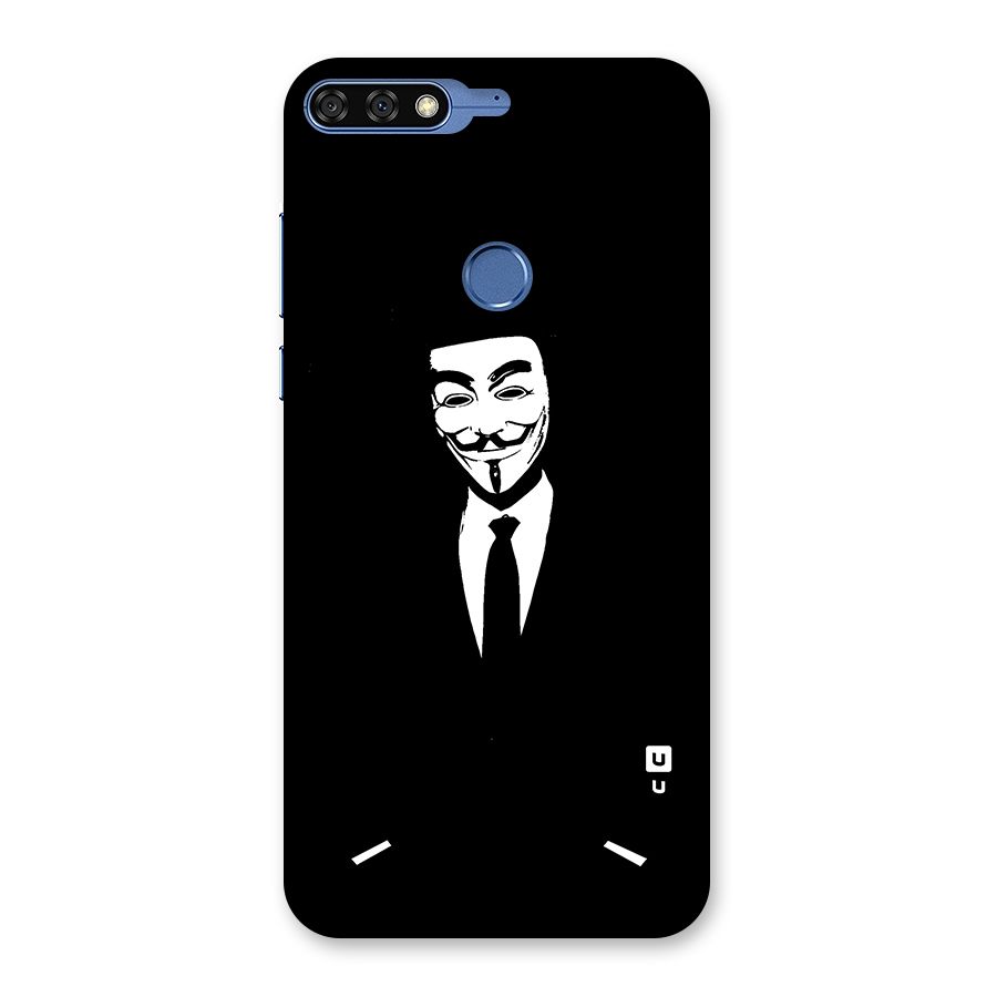 Anonymous Cool Gentleman Back Case for Honor 7C