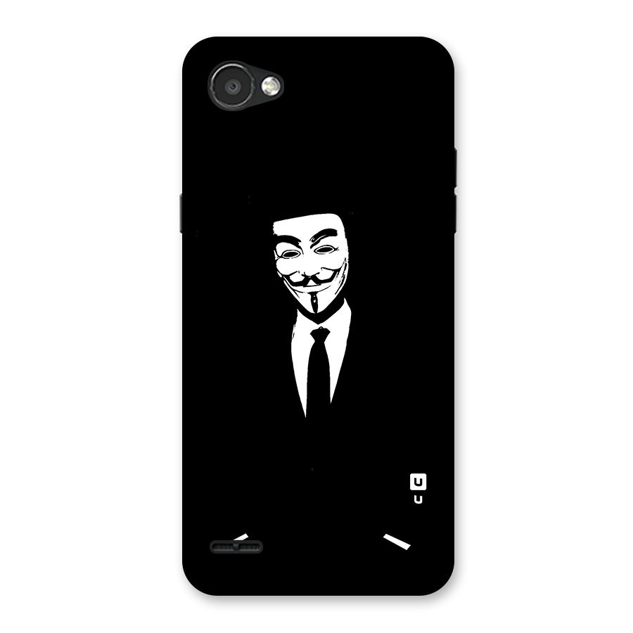 Anonymous Cool Gentleman Back Case for LG Q6