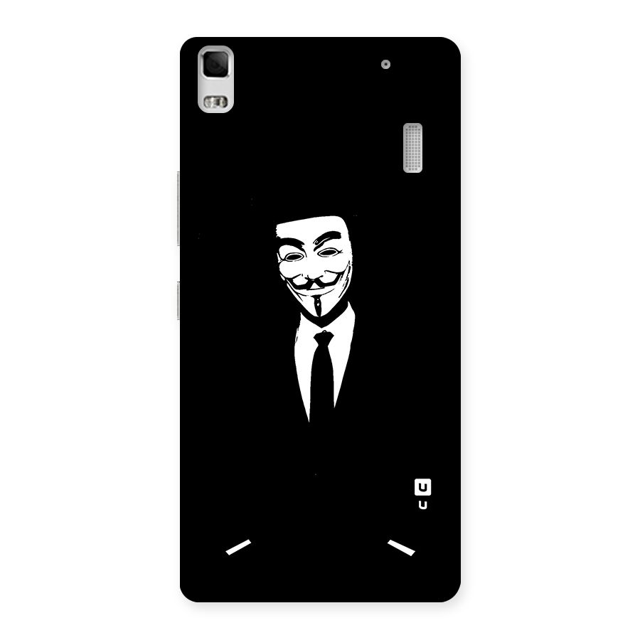 Anonymous Cool Gentleman Back Case for Lenovo K3 Note