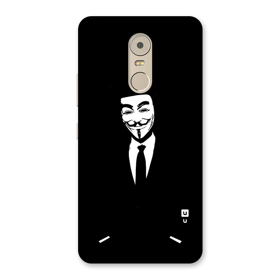 Anonymous Cool Gentleman Back Case for Lenovo K6 Note