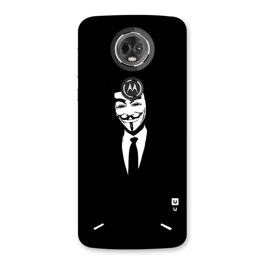 Anonymous Cool Gentleman Back Case for Moto E5 Plus