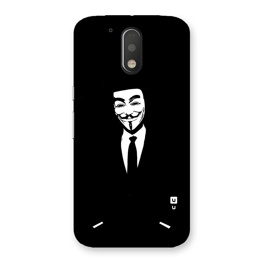 Anonymous Cool Gentleman Back Case for Moto G4 Plus