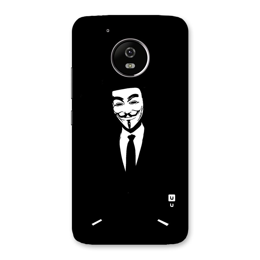 Anonymous Cool Gentleman Back Case for Moto G5