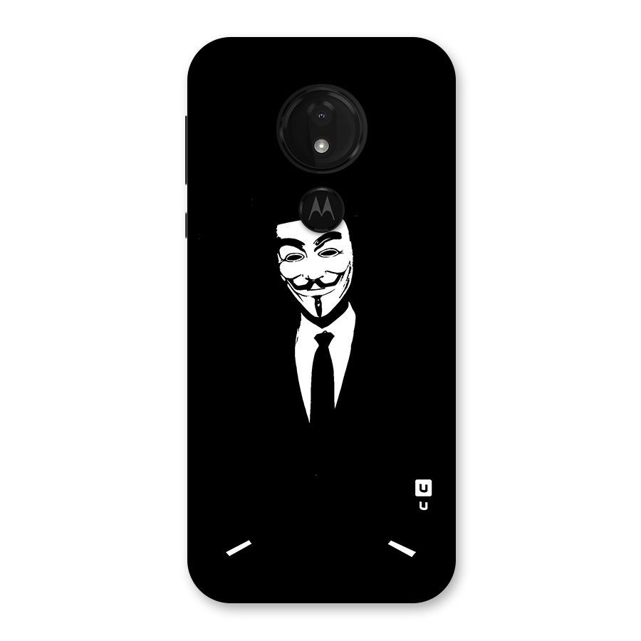 Anonymous Cool Gentleman Back Case for Moto G7 Power