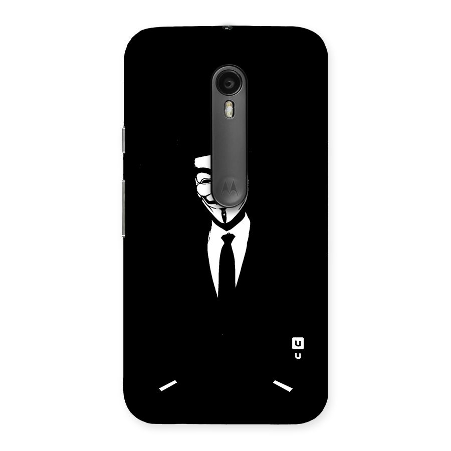 Anonymous Cool Gentleman Back Case for Moto G Turbo