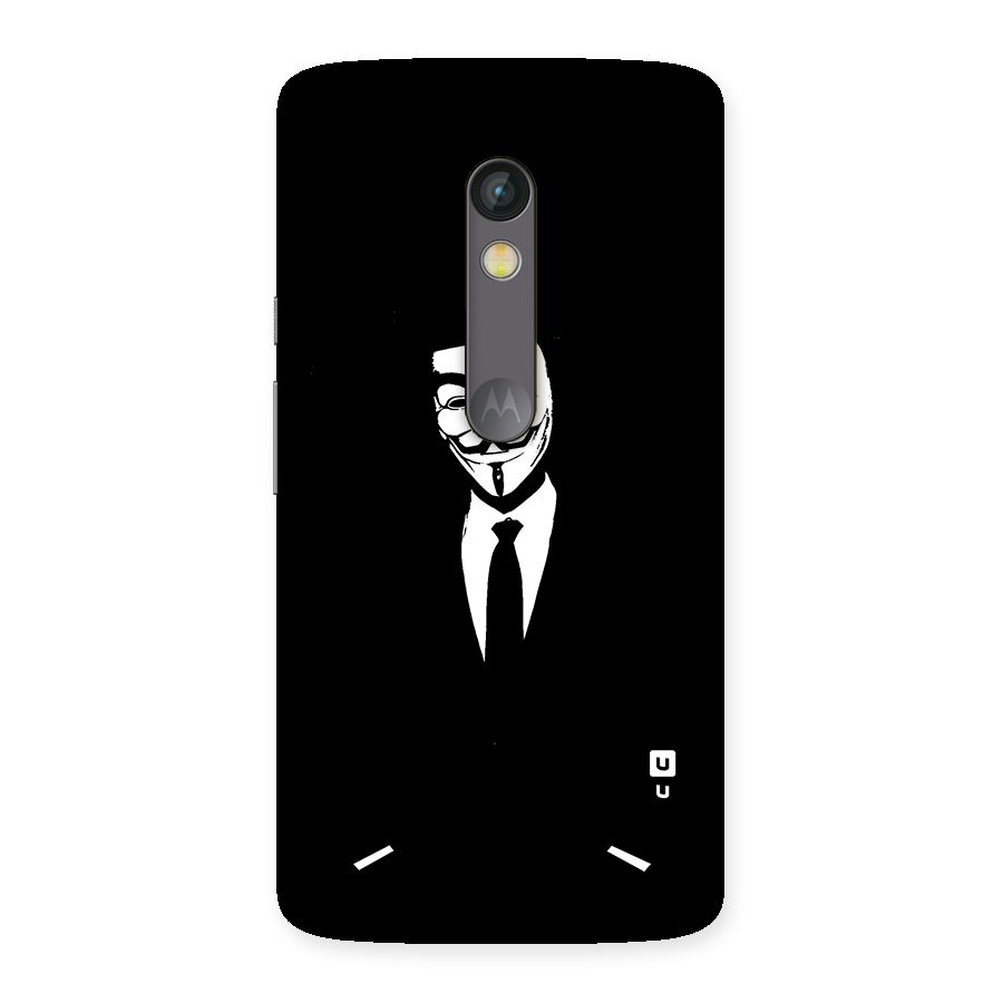 Anonymous Cool Gentleman Back Case for Moto X Play