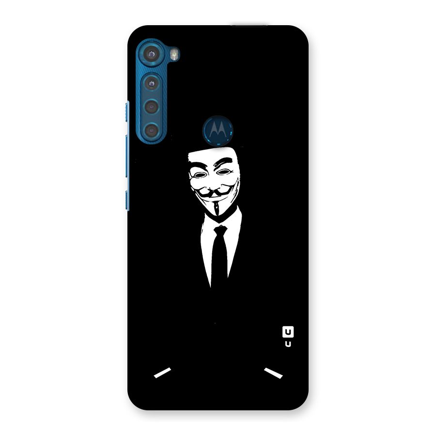 Anonymous Cool Gentleman Back Case for Motorola One Fusion Plus