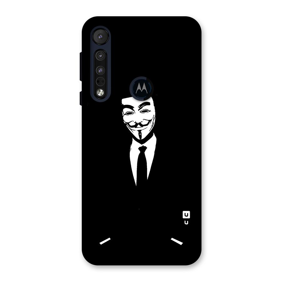 Anonymous Cool Gentleman Back Case for Motorola One Macro