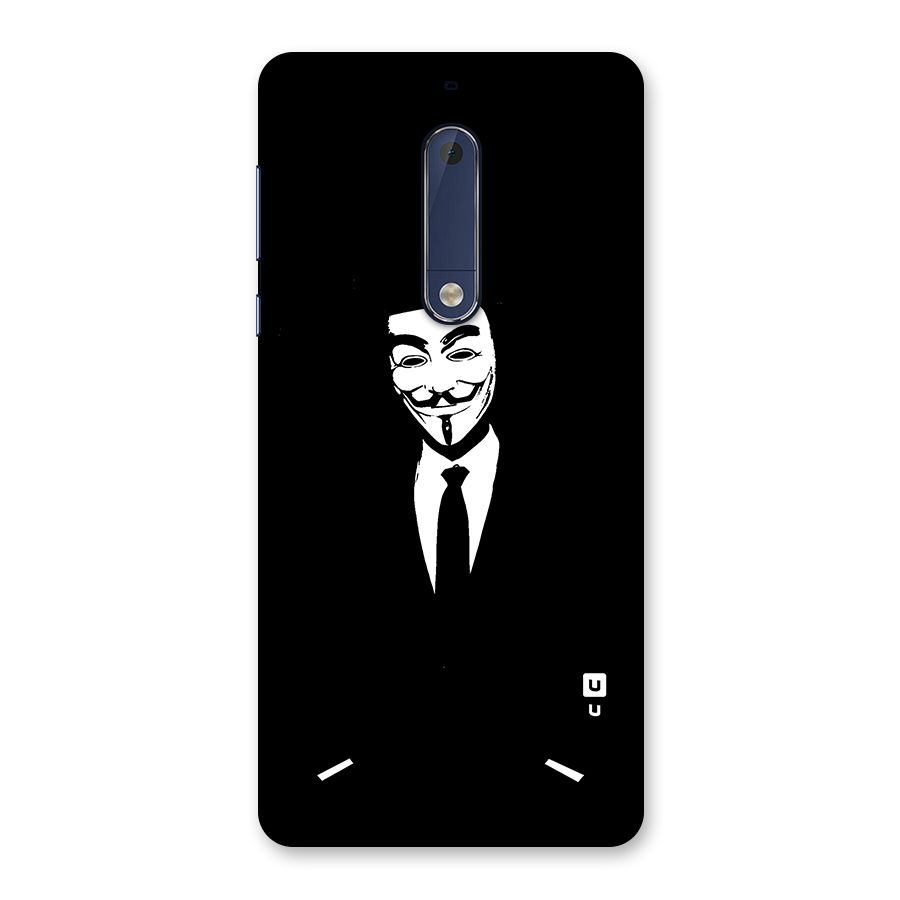 Anonymous Cool Gentleman Back Case for Nokia 5