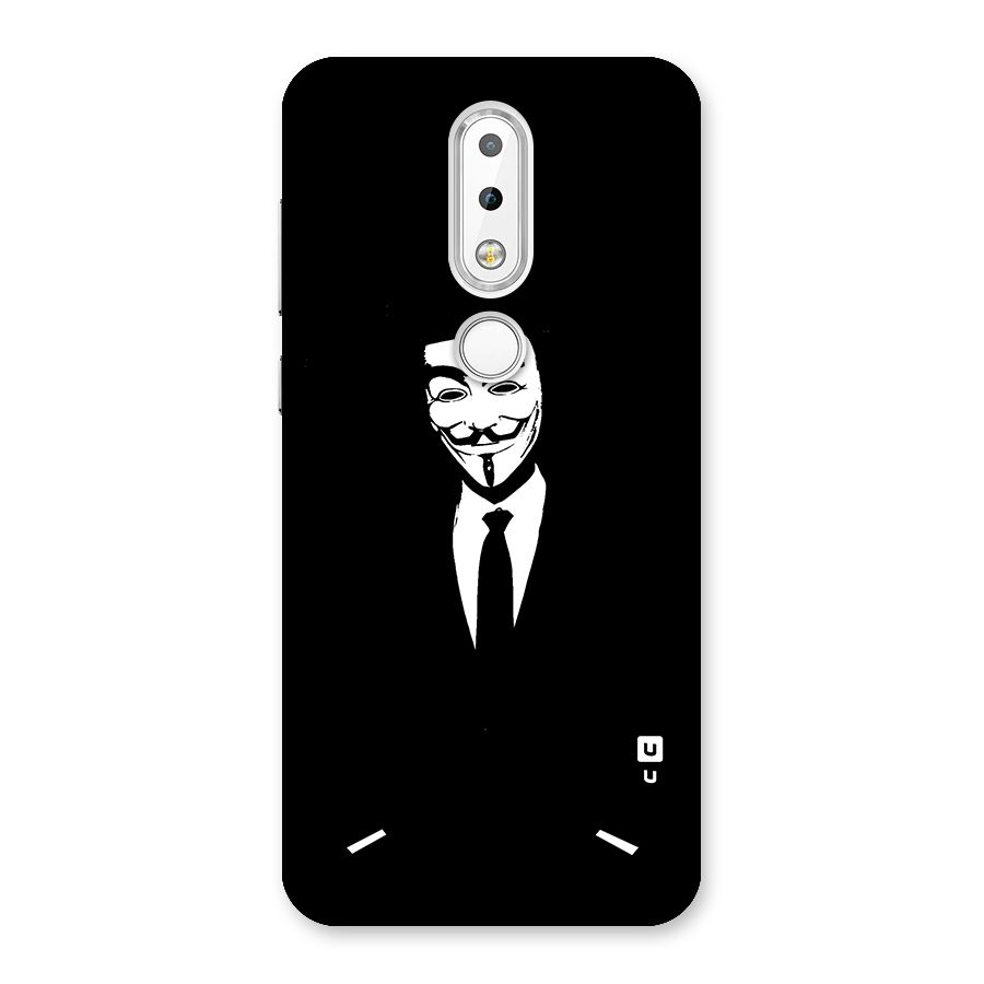 Anonymous Cool Gentleman Back Case for Nokia 6.1 Plus