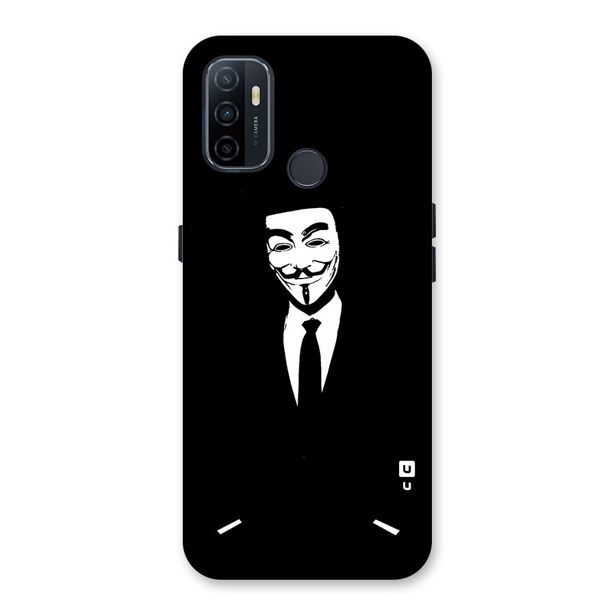 Anonymous Cool Gentleman Back Case for Oppo A32