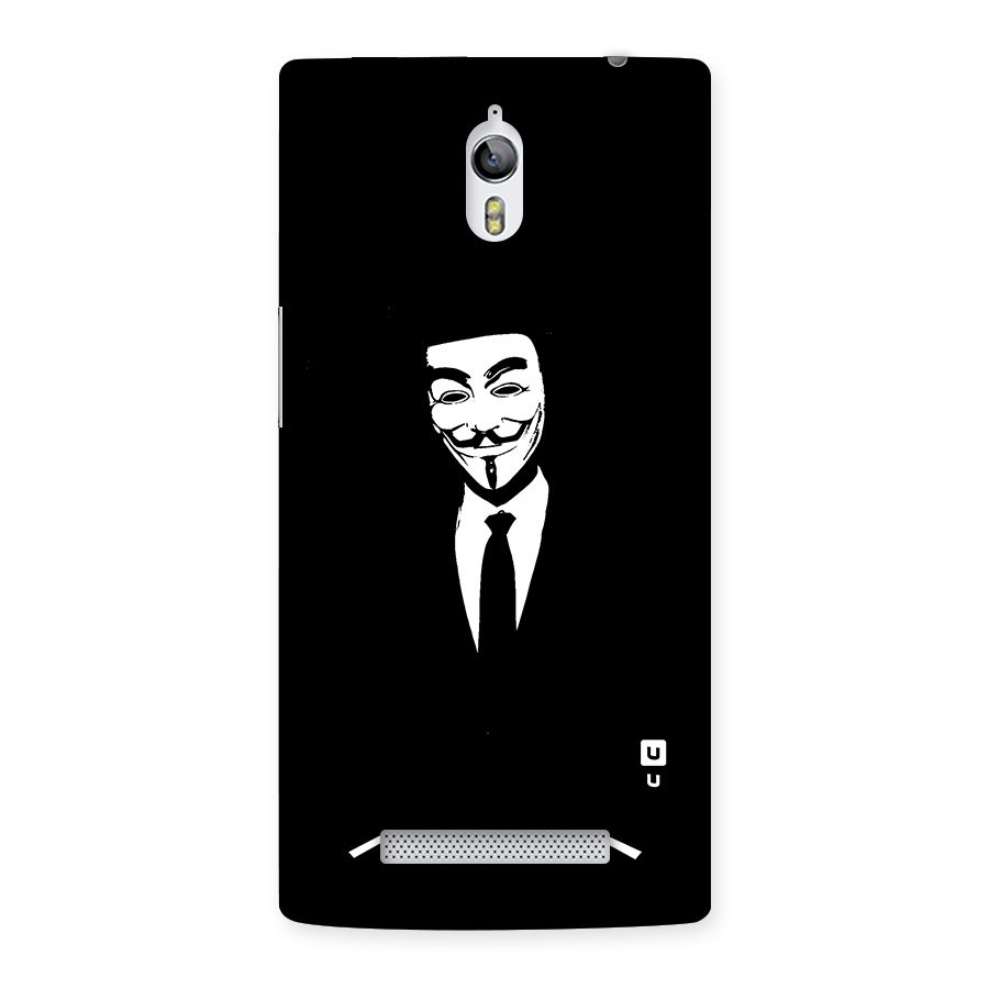 Anonymous Cool Gentleman Back Case for Oppo Find 7