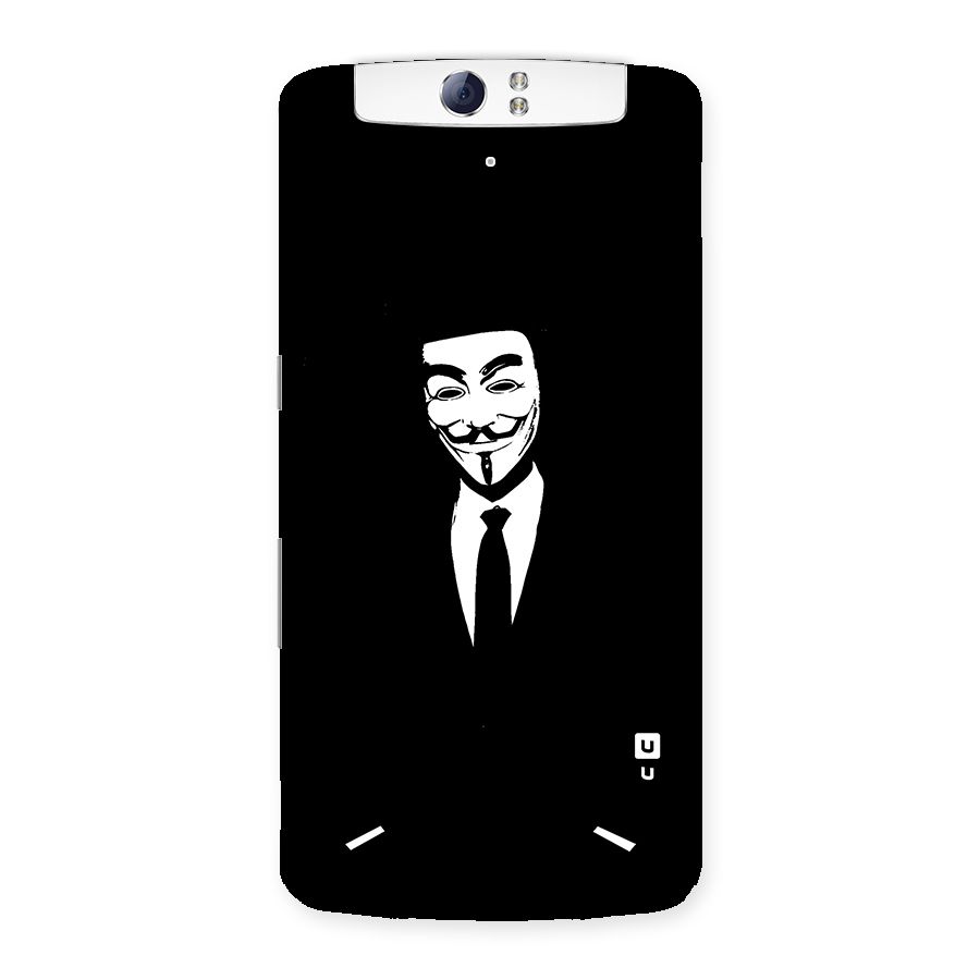 Anonymous Cool Gentleman Back Case for Oppo N1