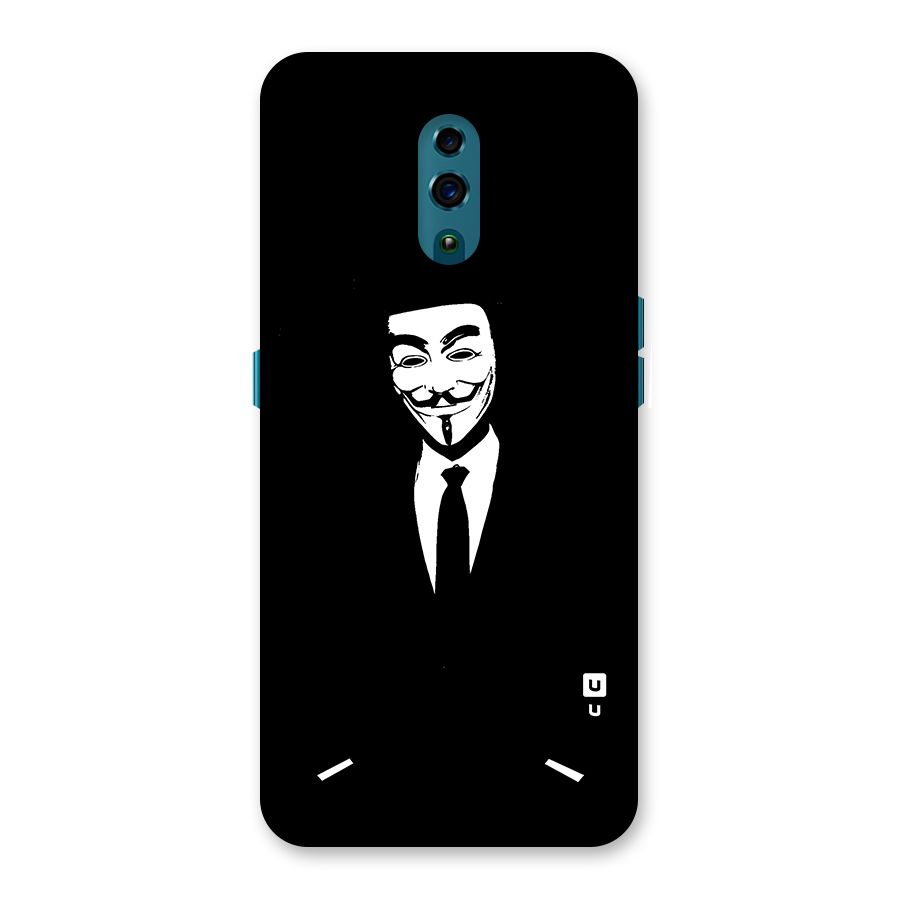 Anonymous Cool Gentleman Back Case for Oppo Reno