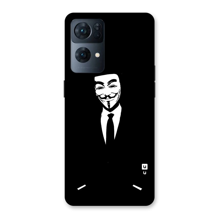 Anonymous Cool Gentleman Back Case for Oppo Reno7 Pro 5G