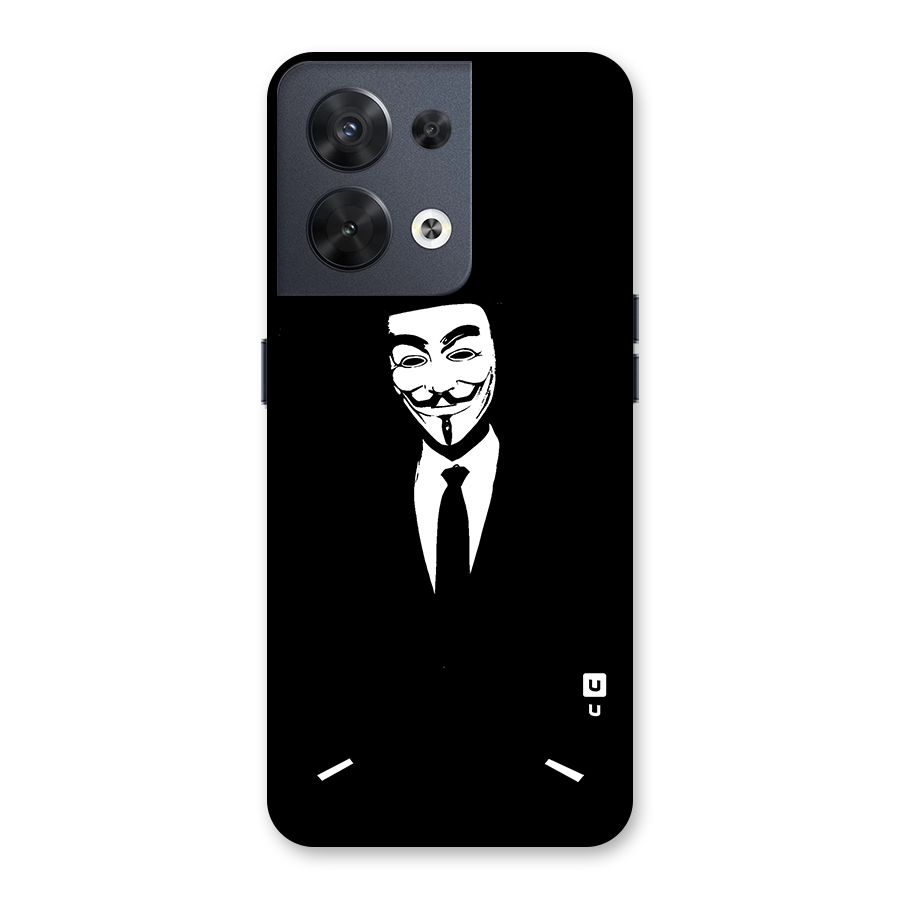 Anonymous Cool Gentleman Back Case for Oppo Reno8 5G