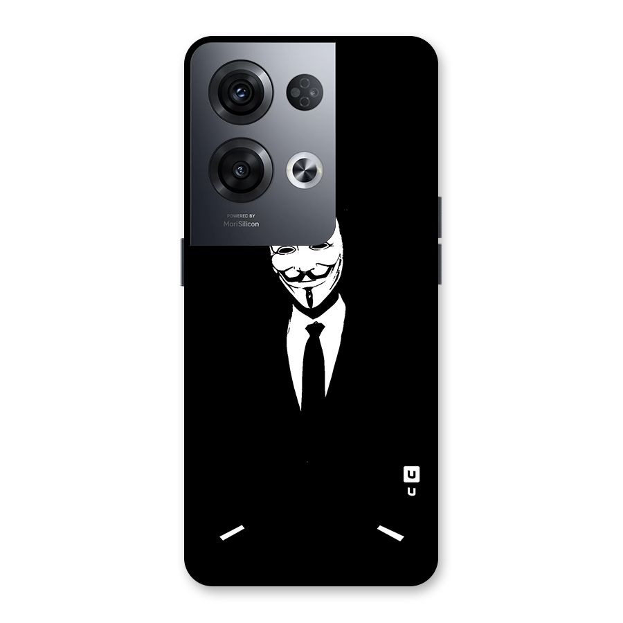 Anonymous Cool Gentleman Back Case for Oppo Reno8 Pro 5G