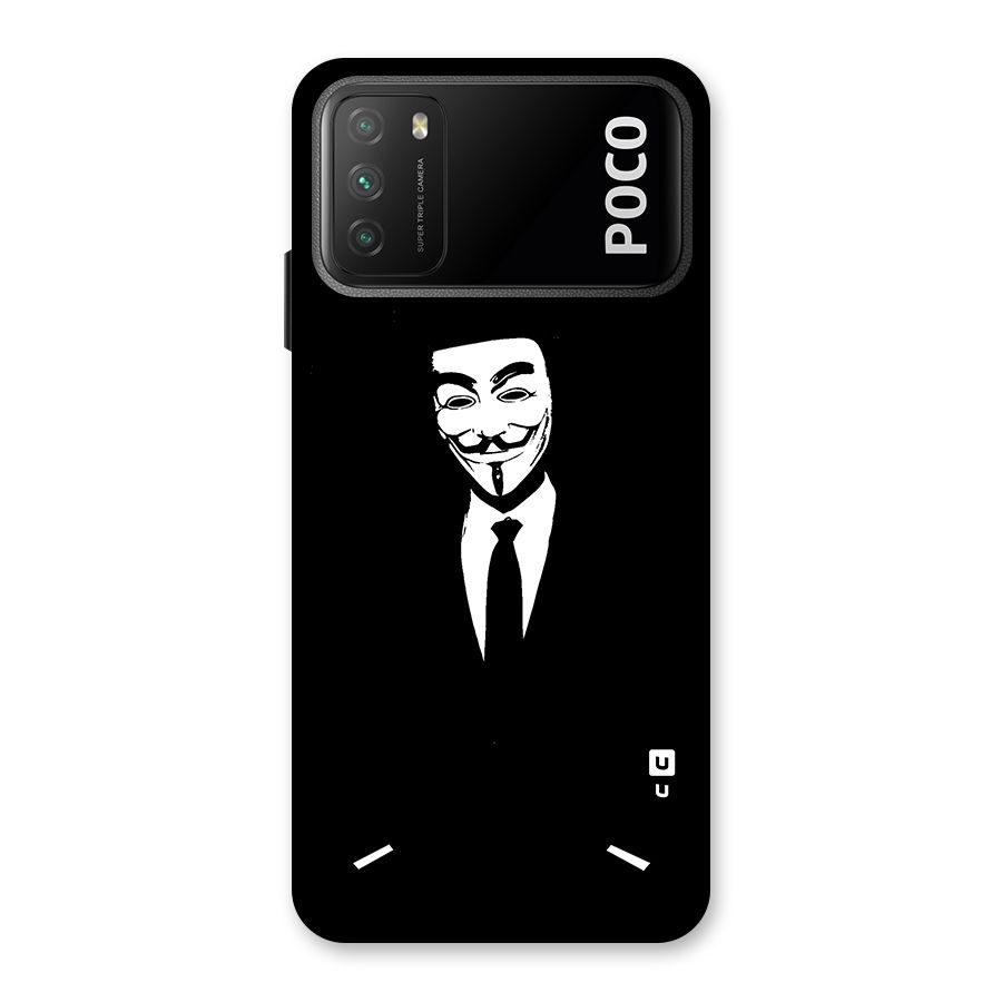 Anonymous Cool Gentleman Back Case for Poco M3