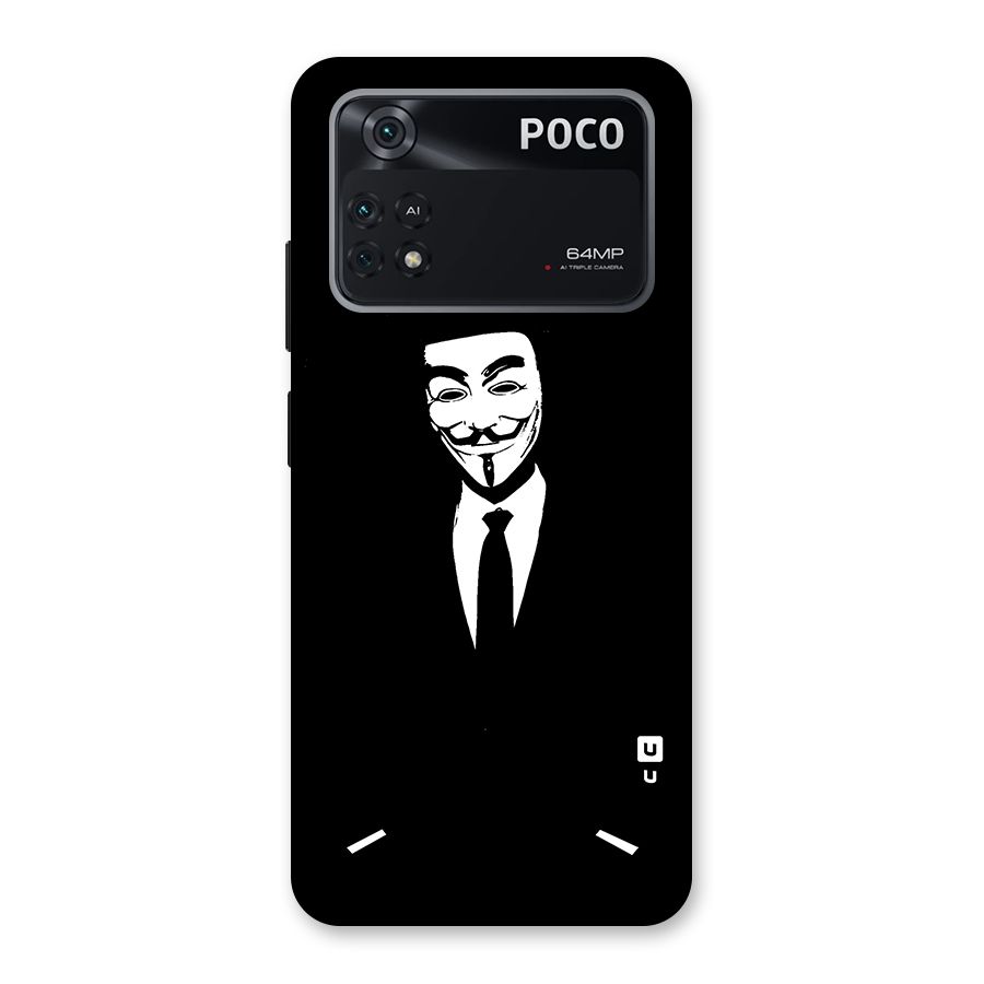 Anonymous Cool Gentleman Back Case for Poco M4 Pro 4G