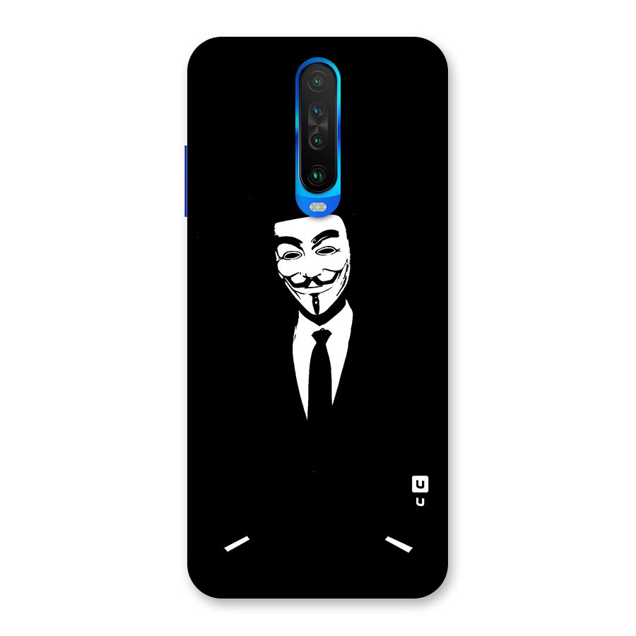 Anonymous Cool Gentleman Back Case for Poco X2