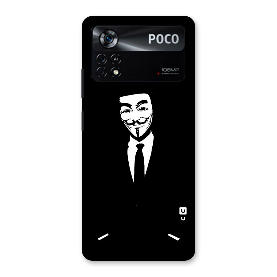Anonymous Cool Gentleman Back Case for Poco X4 Pro 5G