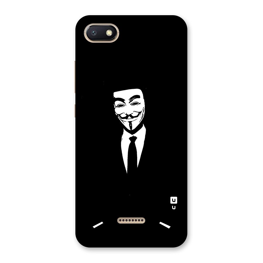 Anonymous Cool Gentleman Back Case for Redmi 6A