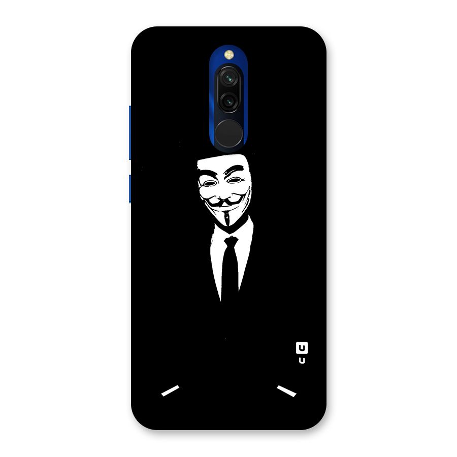 Anonymous Cool Gentleman Back Case for Redmi 8