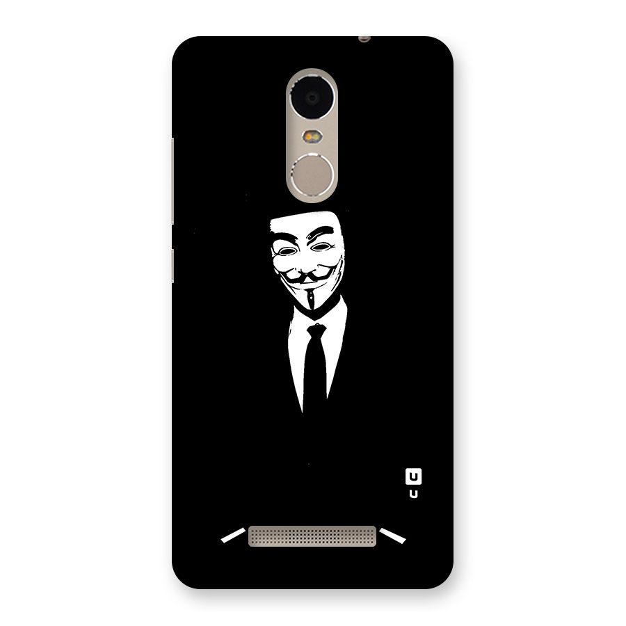 Anonymous Cool Gentleman Back Case for Redmi Note 3