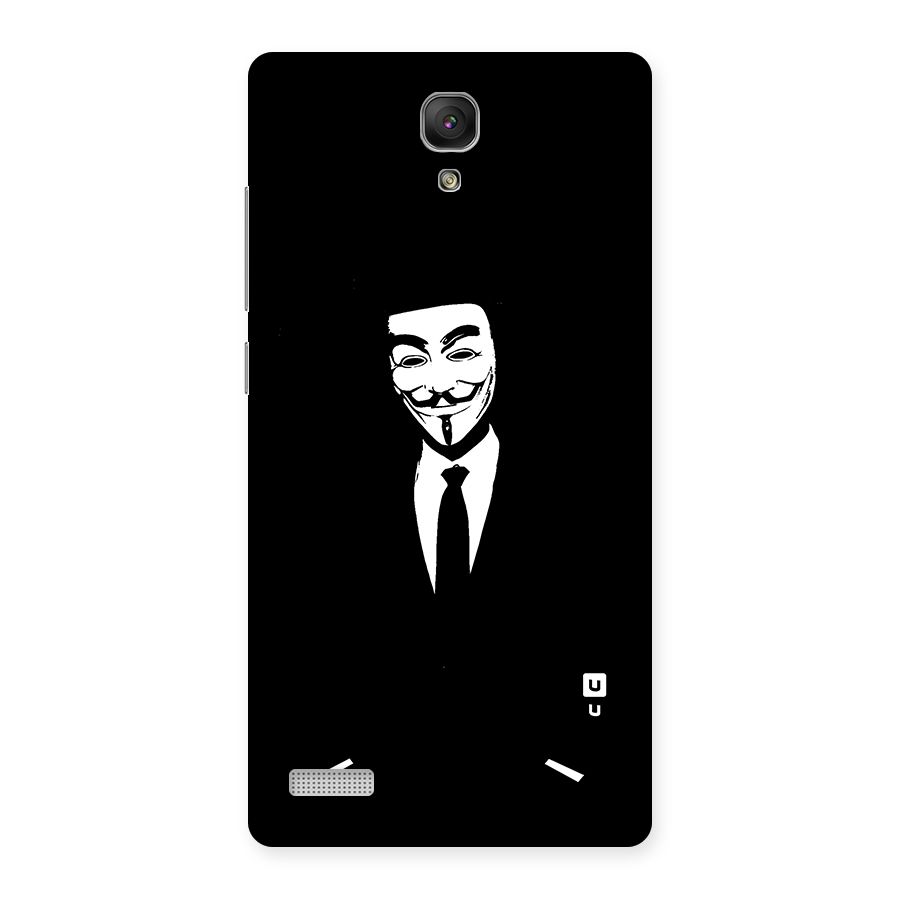 Anonymous Cool Gentleman Back Case for Redmi Note Prime
