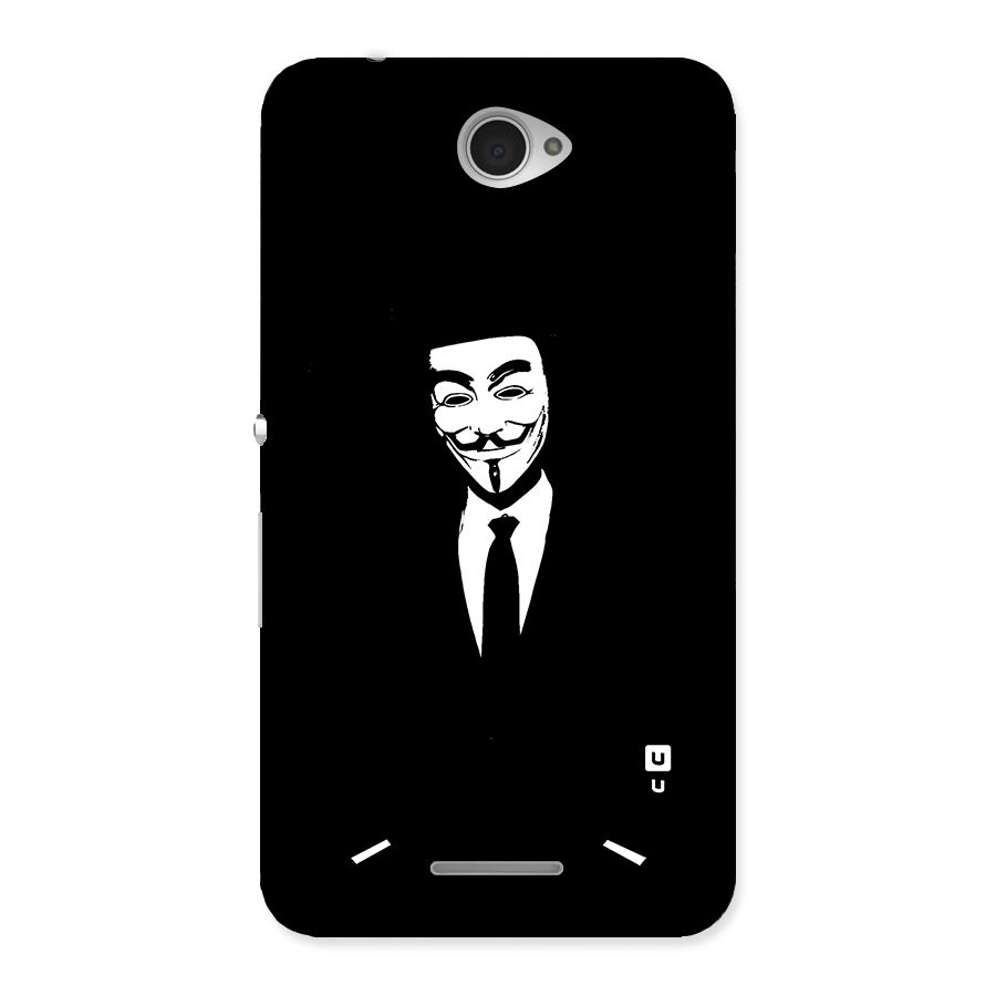 Anonymous Cool Gentleman Back Case for Xperia E4