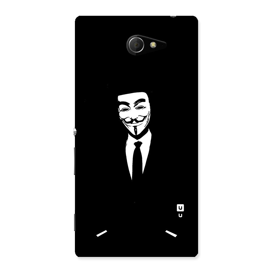 Anonymous Cool Gentleman Back Case for Xperia M2