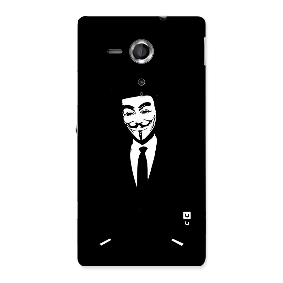 Anonymous Cool Gentleman Back Case for Xperia Sp