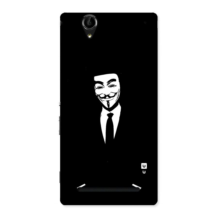 Anonymous Cool Gentleman Back Case for Xperia T2