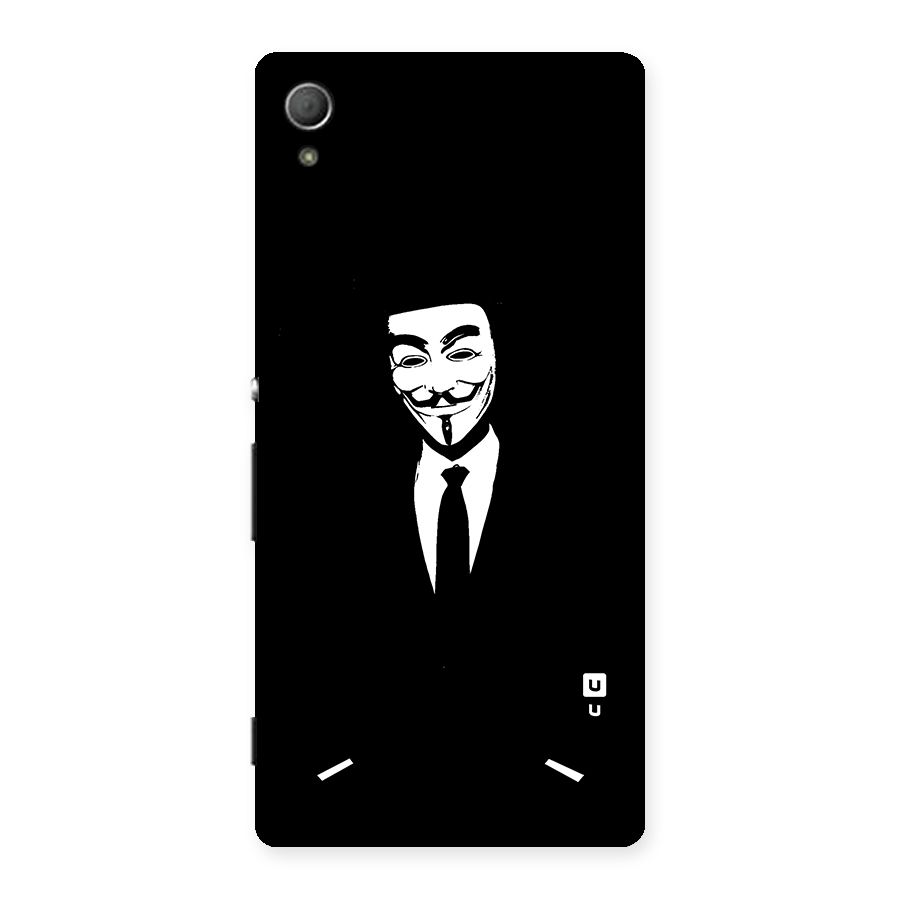 Anonymous Cool Gentleman Back Case for Xperia Z3 Plus