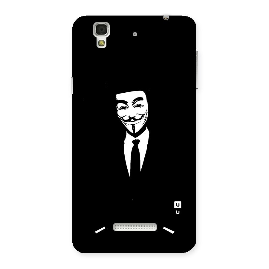Anonymous Cool Gentleman Back Case for YU Yureka Plus