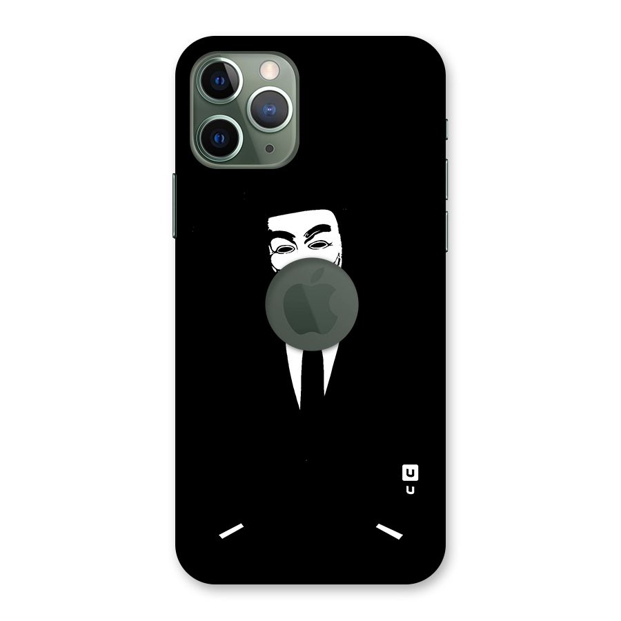 Anonymous Cool Gentleman Back Case for iPhone 11 Pro Logo  Cut