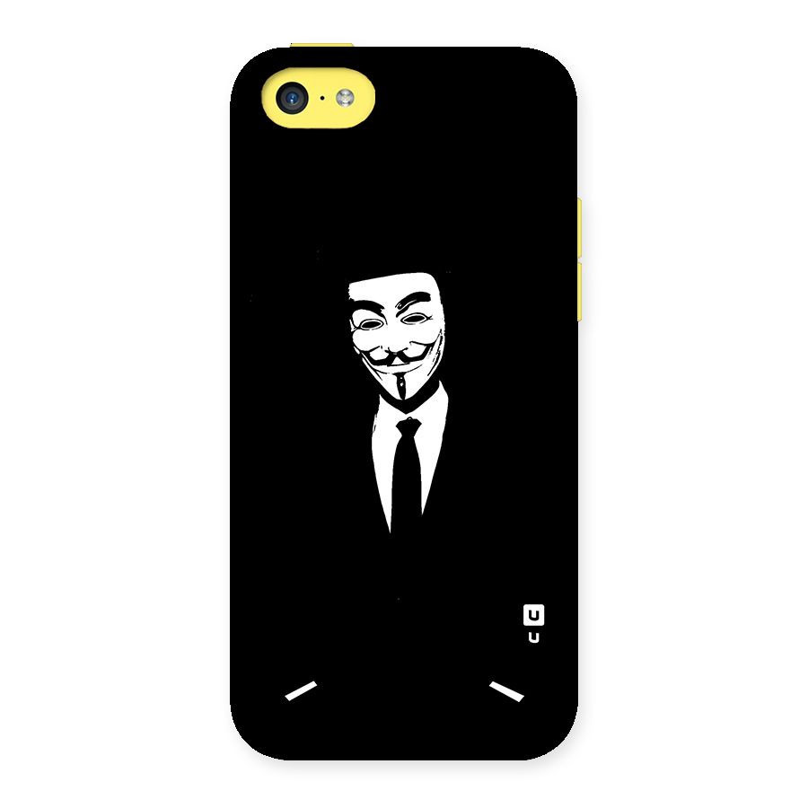Anonymous Cool Gentleman Back Case for iPhone 5C