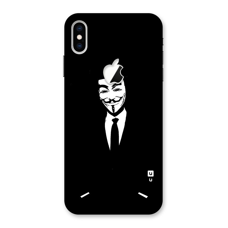 Anonymous Cool Gentleman Back Case for iPhone XS Max Apple Cut