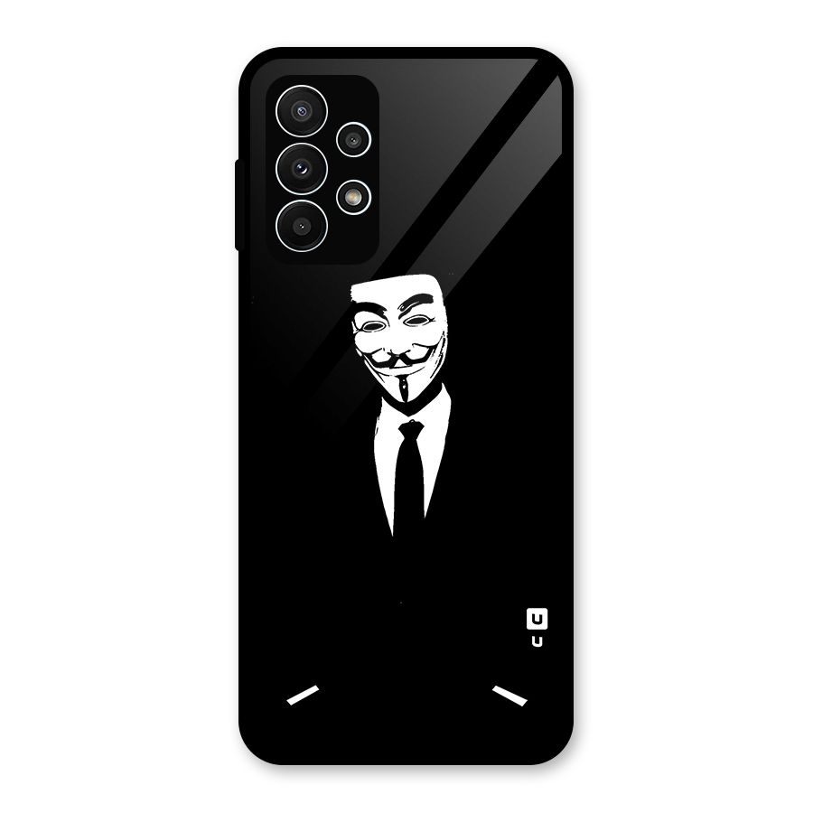 Anonymous Cool Gentleman Glass Back Case for Galaxy A23