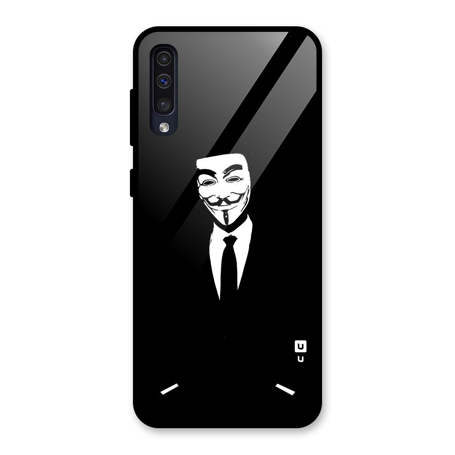 Anonymous Cool Gentleman Glass Back Case for Galaxy A30s