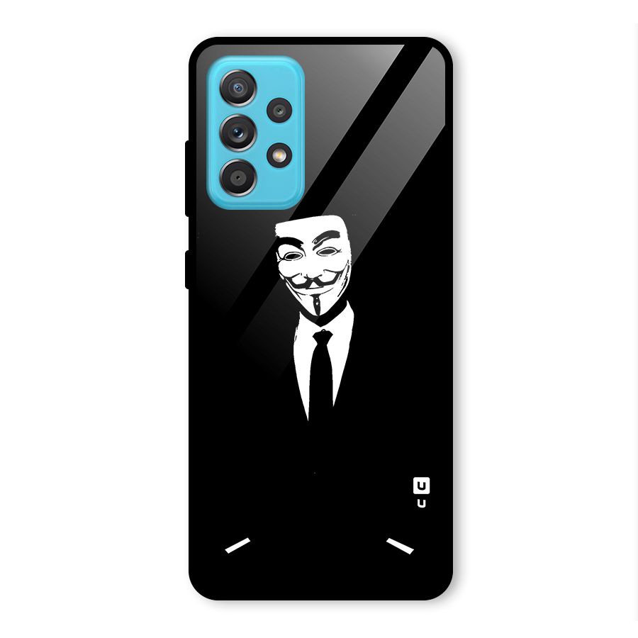 Anonymous Cool Gentleman Glass Back Case for Galaxy A52